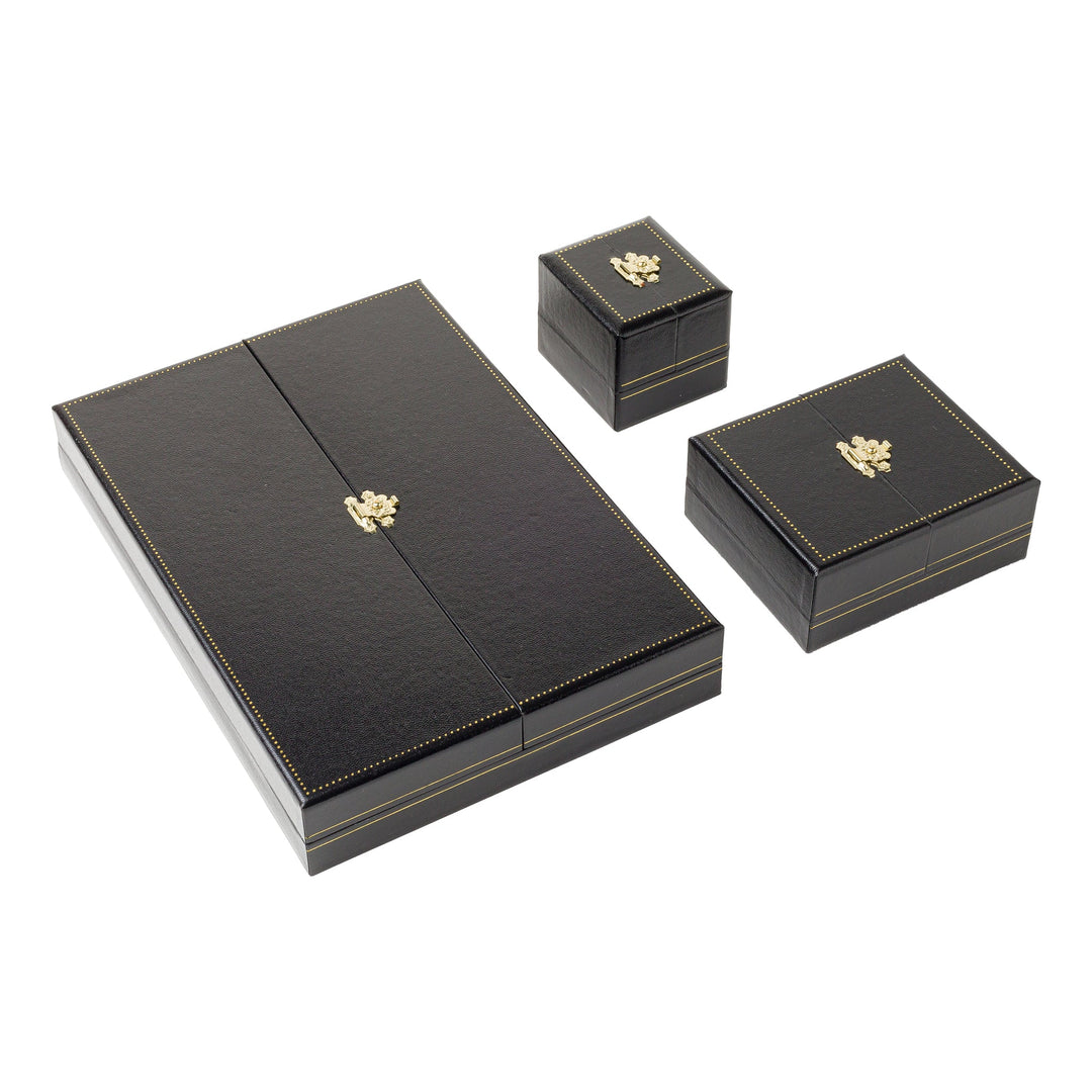 Leatherette Double Door Jewellery Boxes