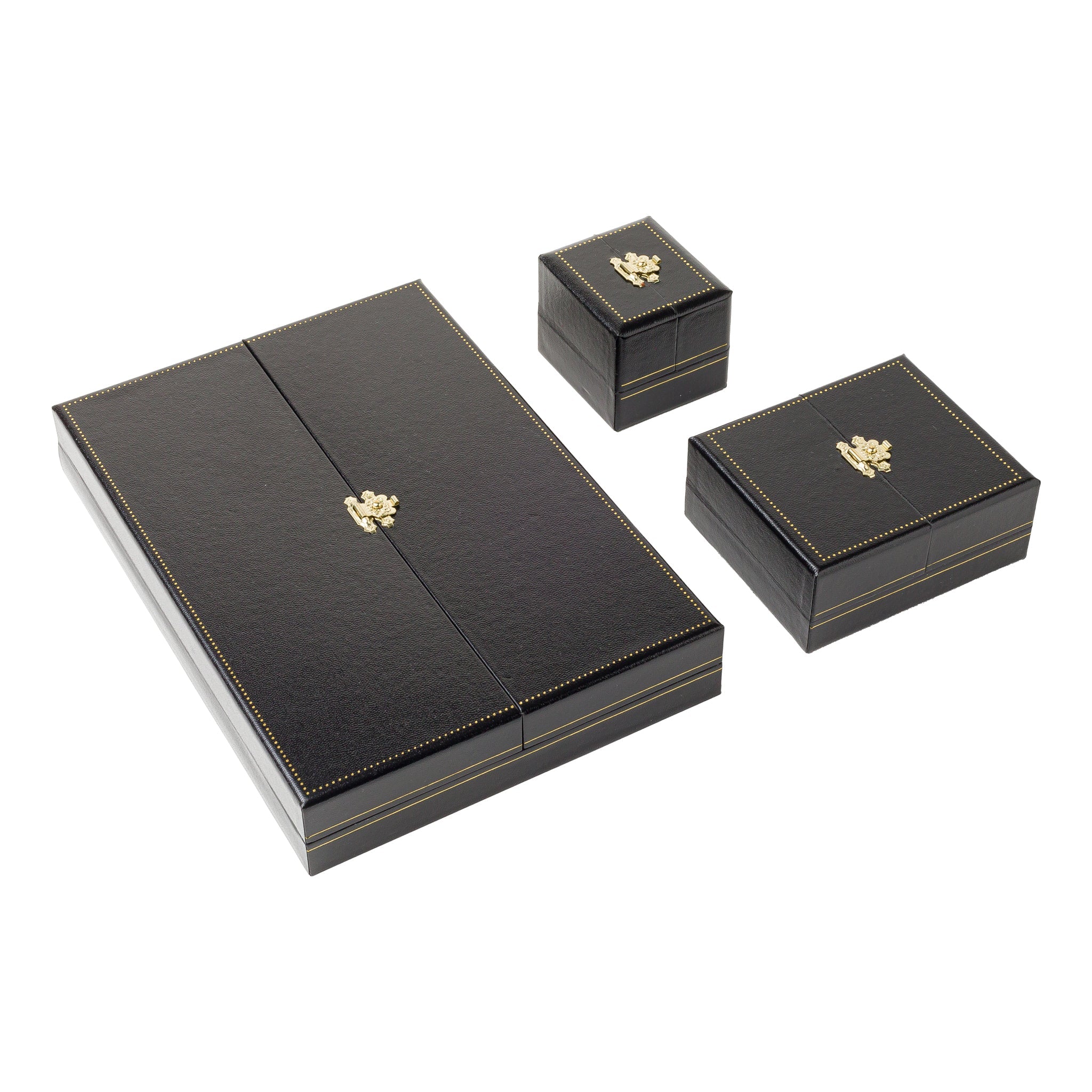 Leatherette Double Door Jewellery Boxes