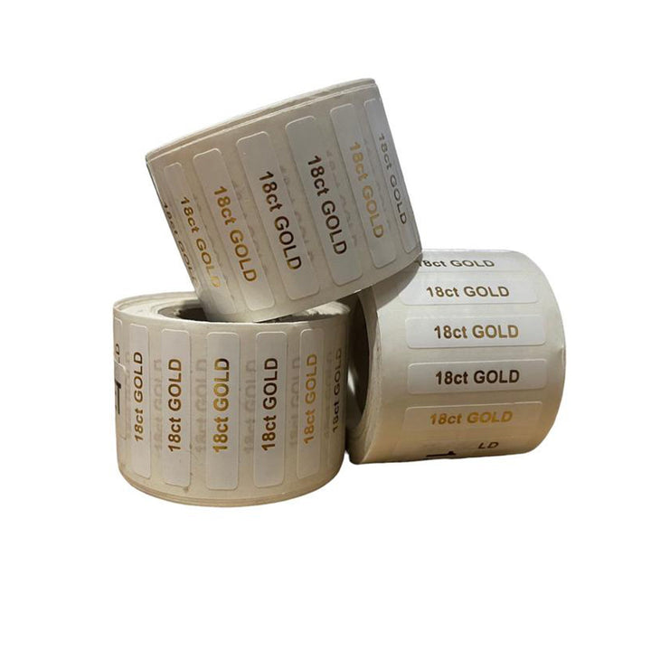 18 ct Gold Labels - BOX FOR BRITAIN