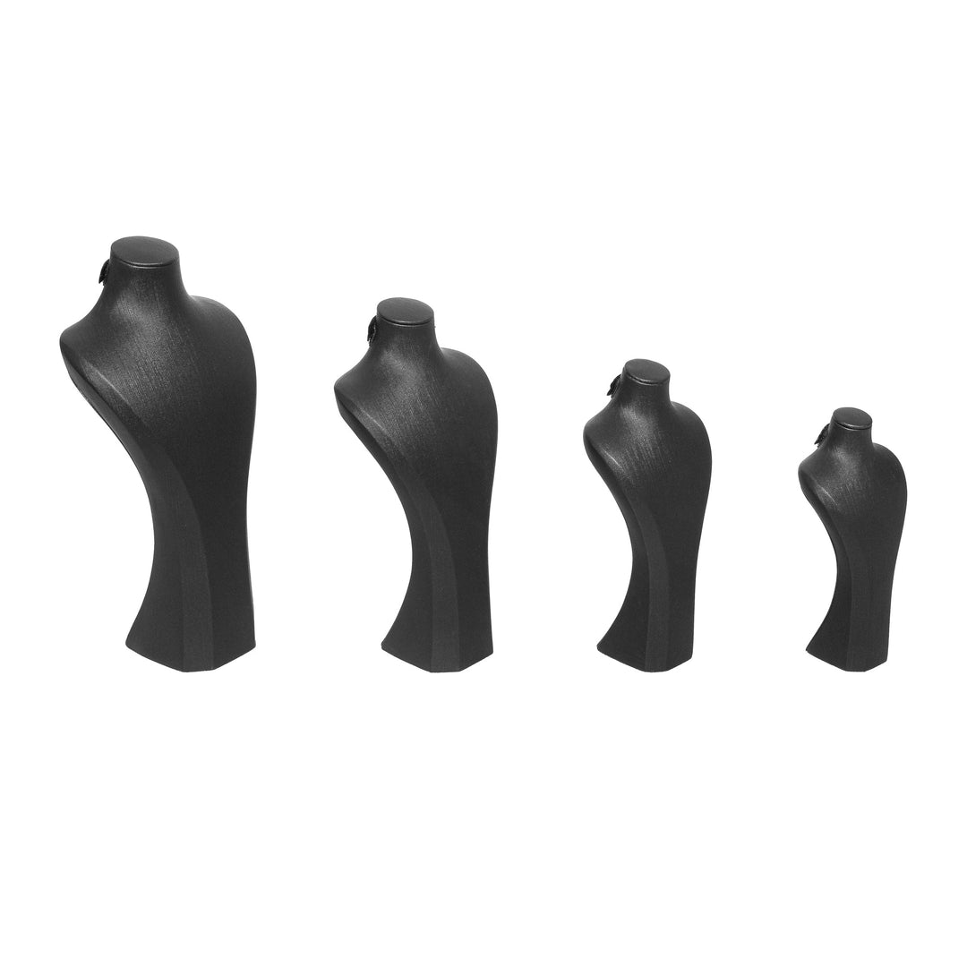 Black Leatherette Bust Extra Large - BOX FOR BRITAIN