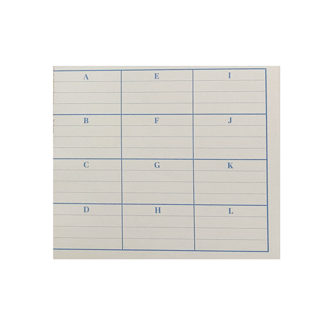Carbonless Duplicate Memo Book - Numbered 1-100 with index sheet.110*123mm - BOX FOR BRITAIN