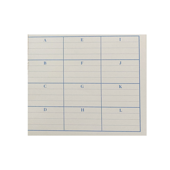 Carbonless Duplicate Memo Book - Numbered 1-100 with index sheet.110*123mm - BOX FOR BRITAIN