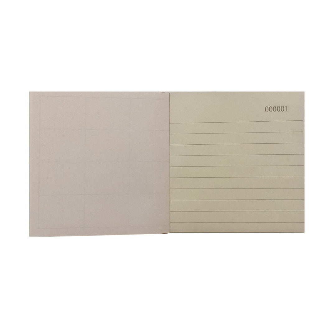 Carbonless Duplicate Memo Book - Numbered 1-100 with index sheet.110*123mm - BOX FOR BRITAIN