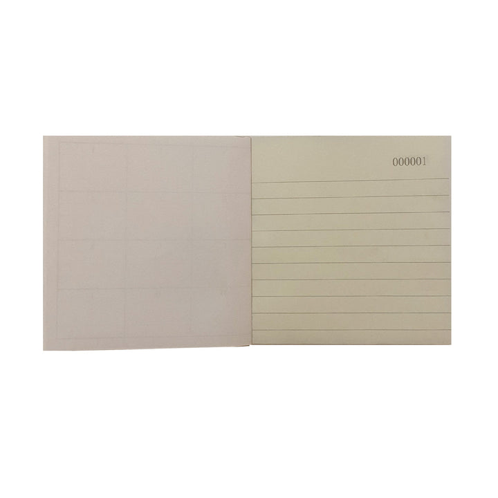 Carbonless Duplicate Memo Book - Numbered 1-100 with index sheet.110*123mm - BOX FOR BRITAIN