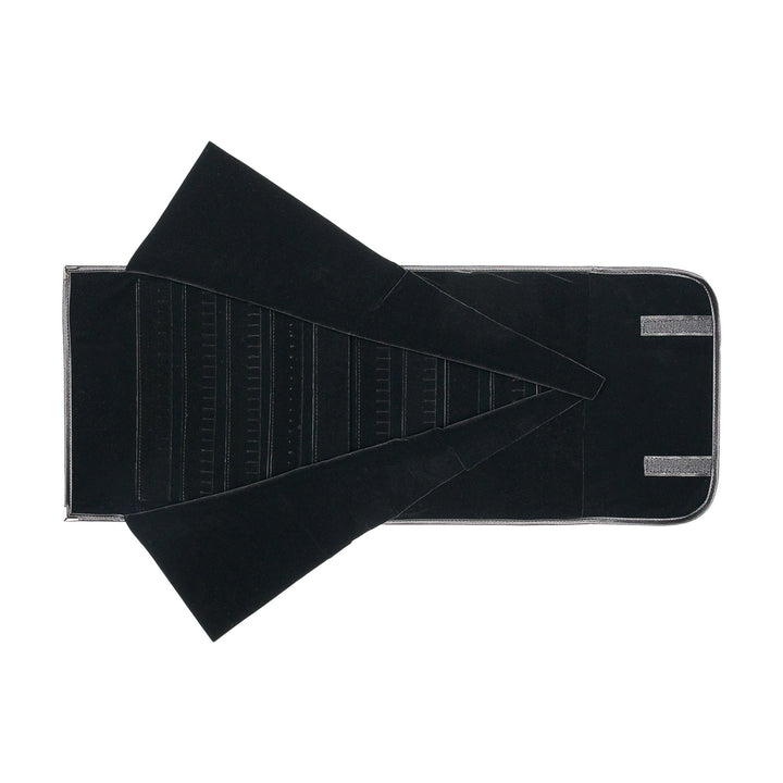 Earring Storage Roll 100 Pairs Black - BOX FOR BRITAIN