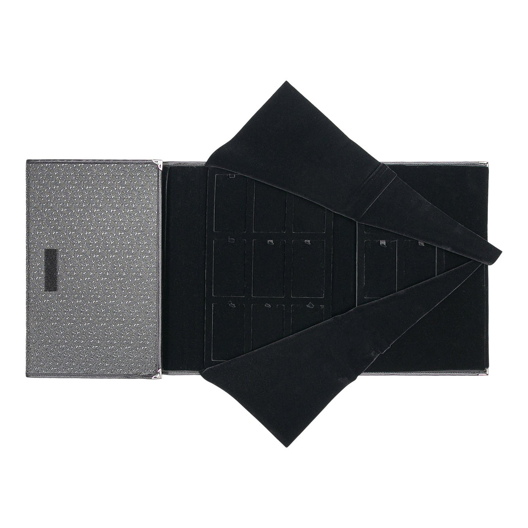 Fine Necklace, Earring Set Storage 36 Slots Black - BOX FOR BRITAIN