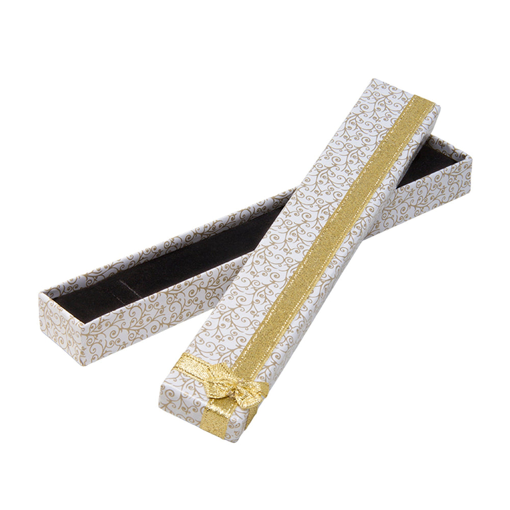Ivy White & Gold Bracelet Box - BOX FOR BRITAIN