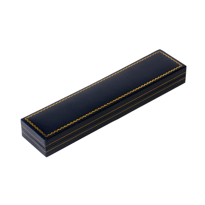 Leatherette Bracelet Box Blue - BOX FOR BRITAIN
