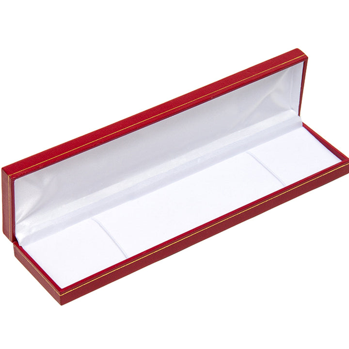 Leatherette Bracelet Box Red - BOX FOR BRITAIN