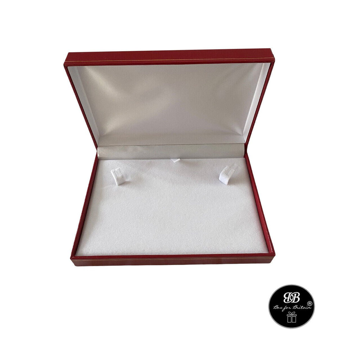 Leatherette Necklace Box, Collarette Box - BOX FOR BRITAIN