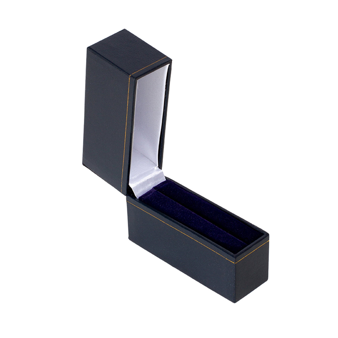 Leatherette Slim Bangle Box Blue - BOX FOR BRITAIN