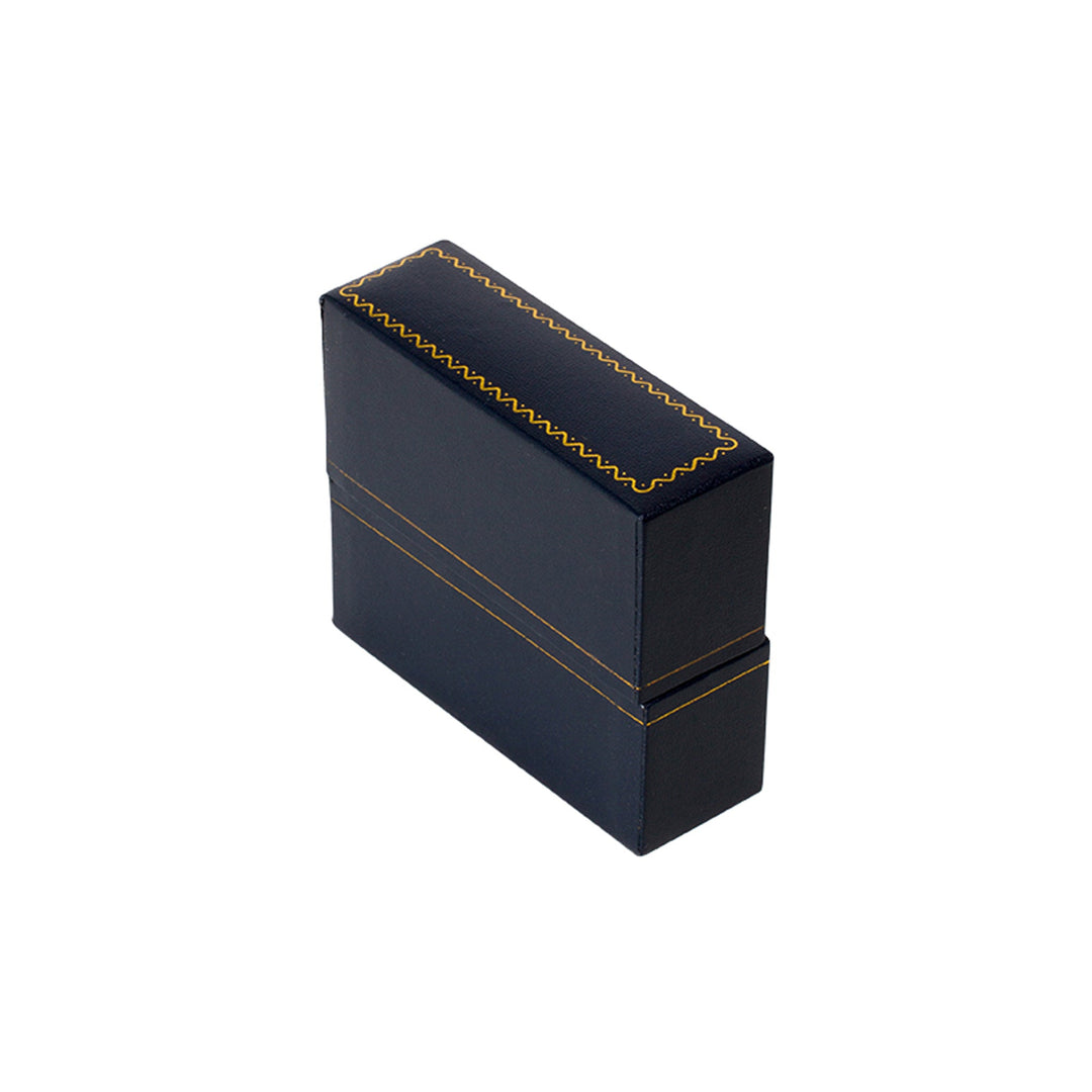 Leatherette Slim Bangle Box Blue - BOX FOR BRITAIN