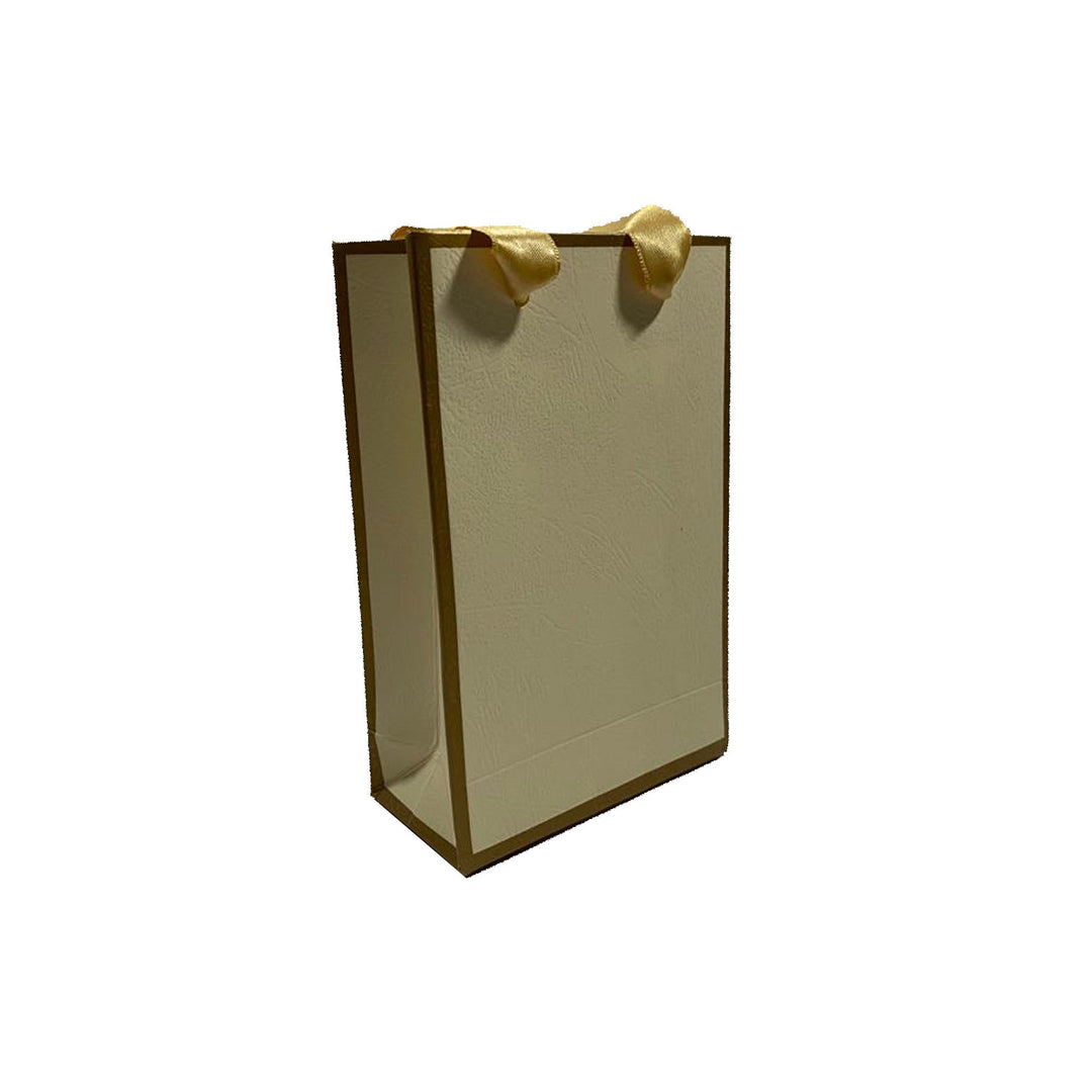 Matt Laminated Ribbon Handle Paper Bags - BOX FOR BRITAIN