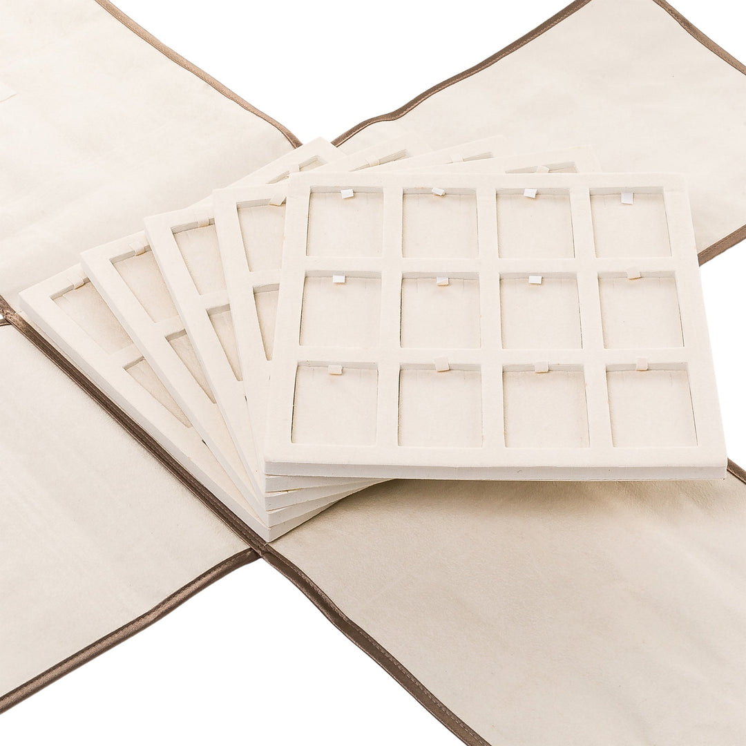 Multiple Layer Small Set Storage Roll Brown - BOX FOR BRITAIN