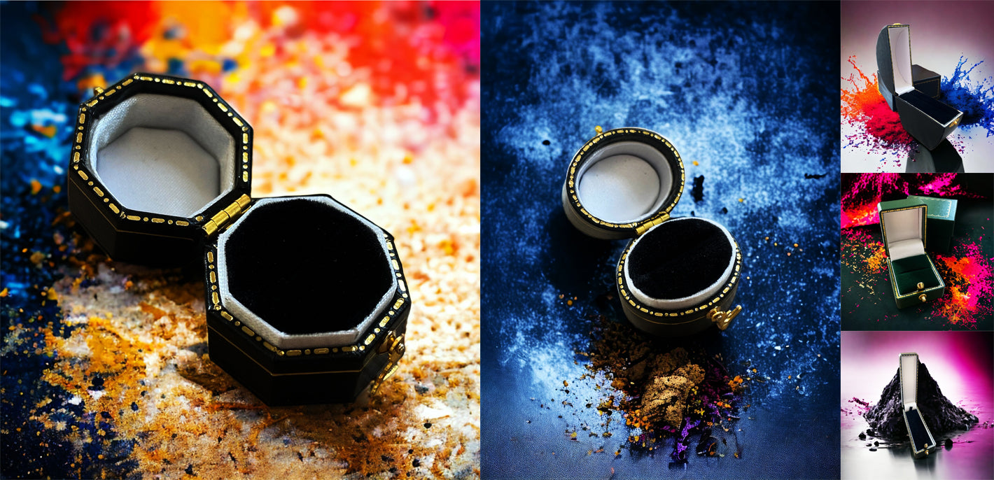 Antique syle jewellery boxes