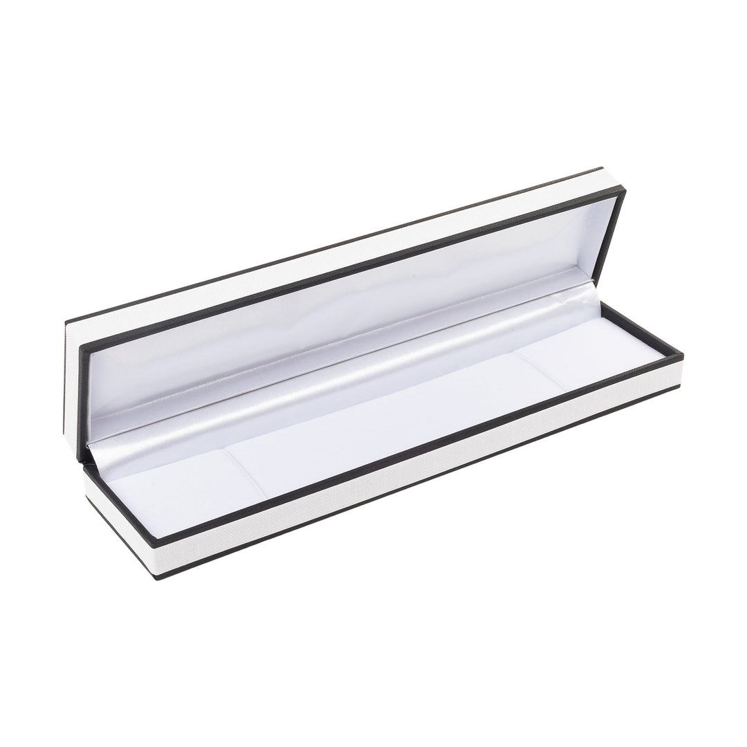 White and Black Bracelet Chain Box - BOX FOR BRITAIN