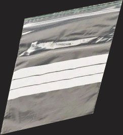 Write - on Panel Grip Seal Bags Medium - BOX FOR BRITAIN